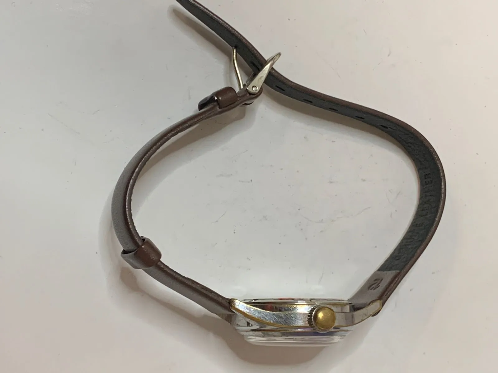Baronet Ladies SS Watch w Two Tone Dial, Swiss Made, Waterproof - $3K APR w COA!